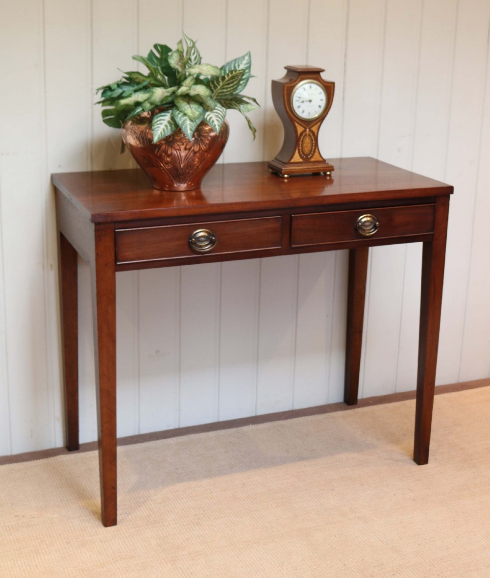 19th Century Mahogany Side Table View IV