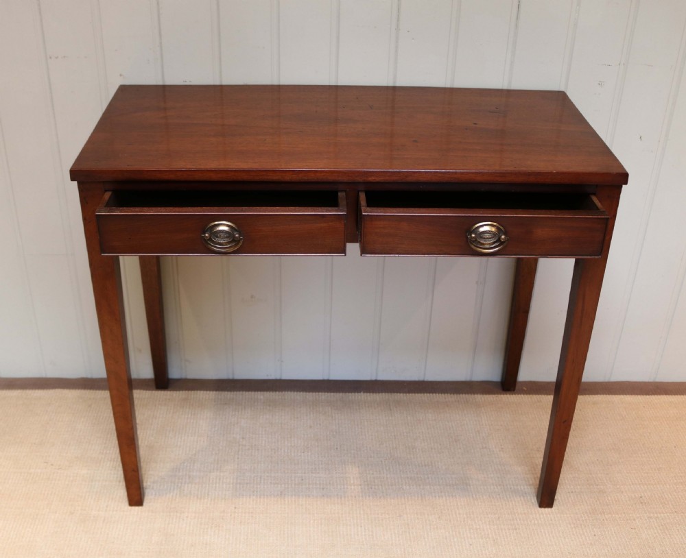 19th Century Mahogany Side Table View V