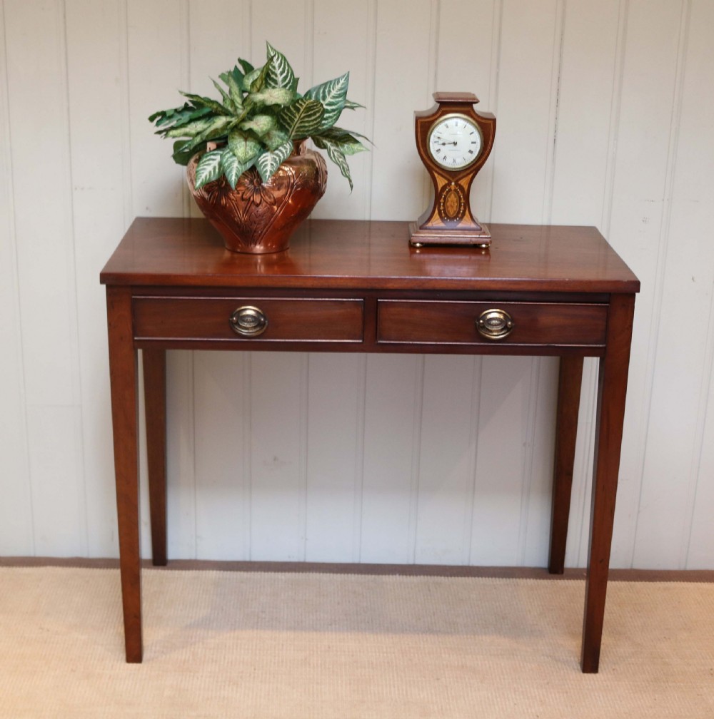 19th Century Mahogany Side Table View VIII
