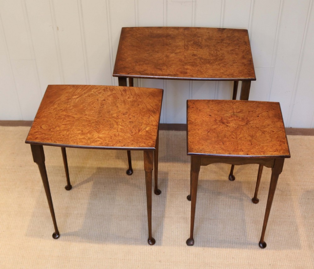 Walnut Nest Of Tables View III