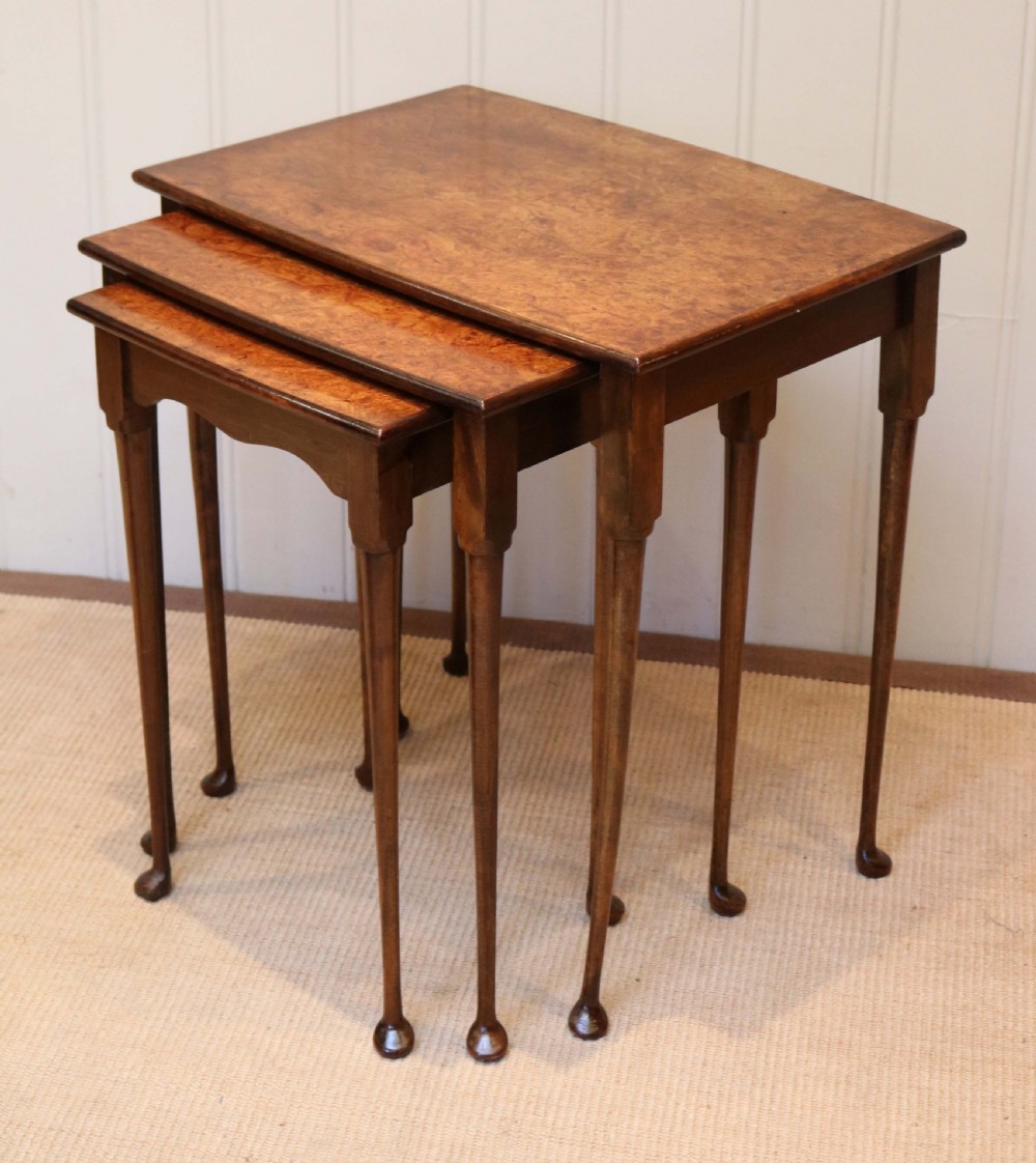 Walnut Nest Of Tables View V