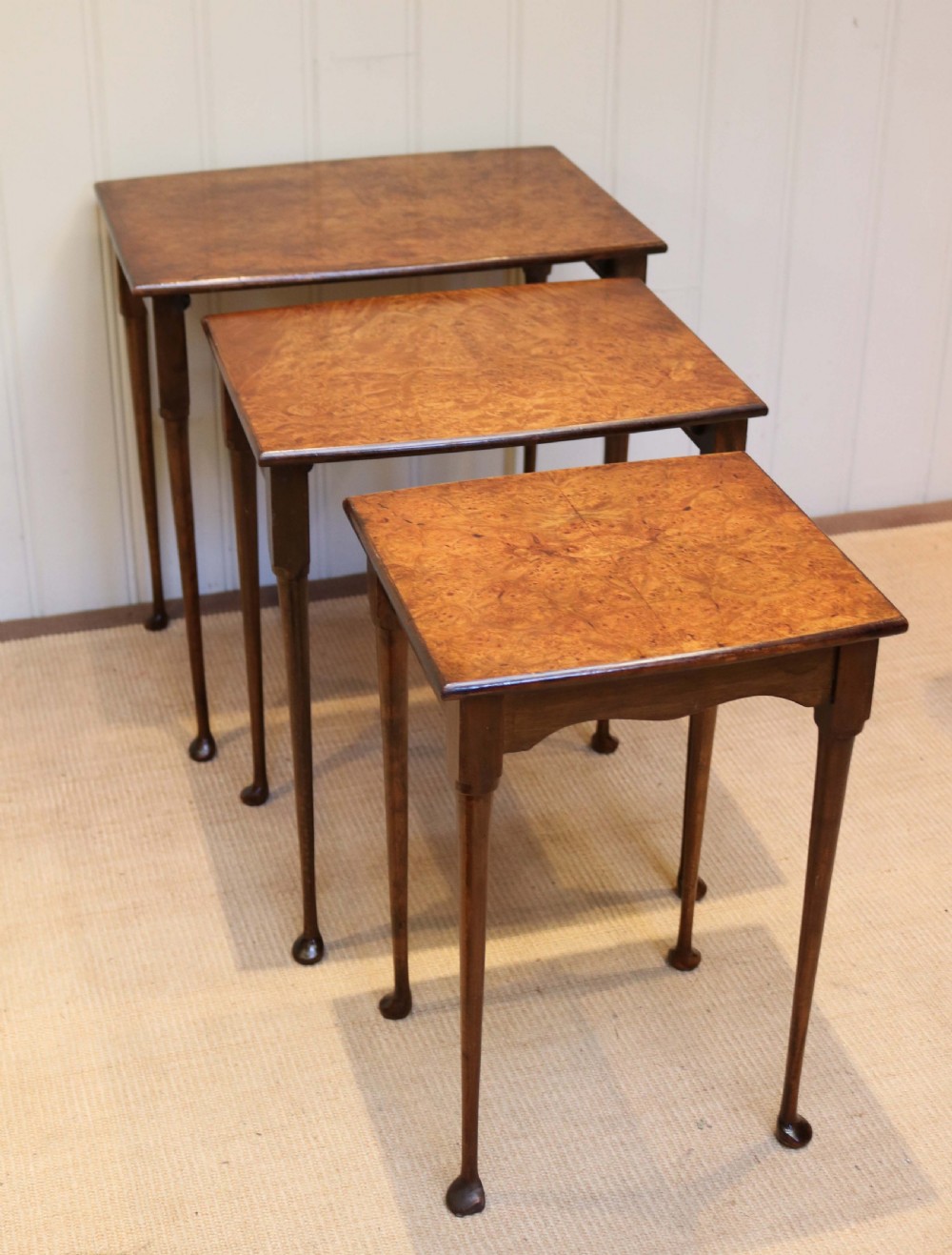 Walnut Nest Of Tables View VII