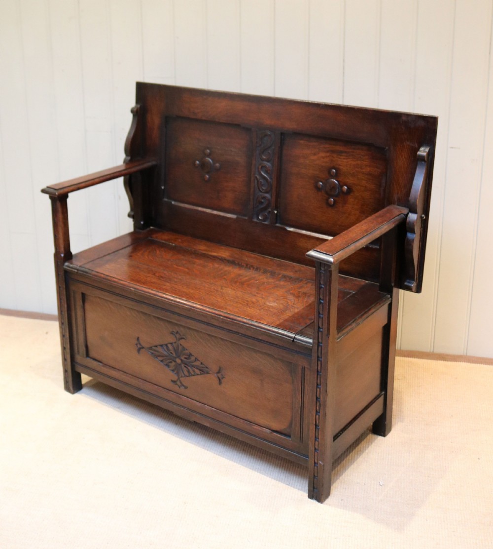 Oak Monks Bench