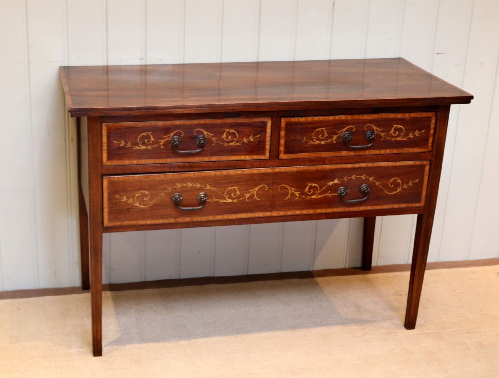 Edwardian Inlaid Side Cabinet View II