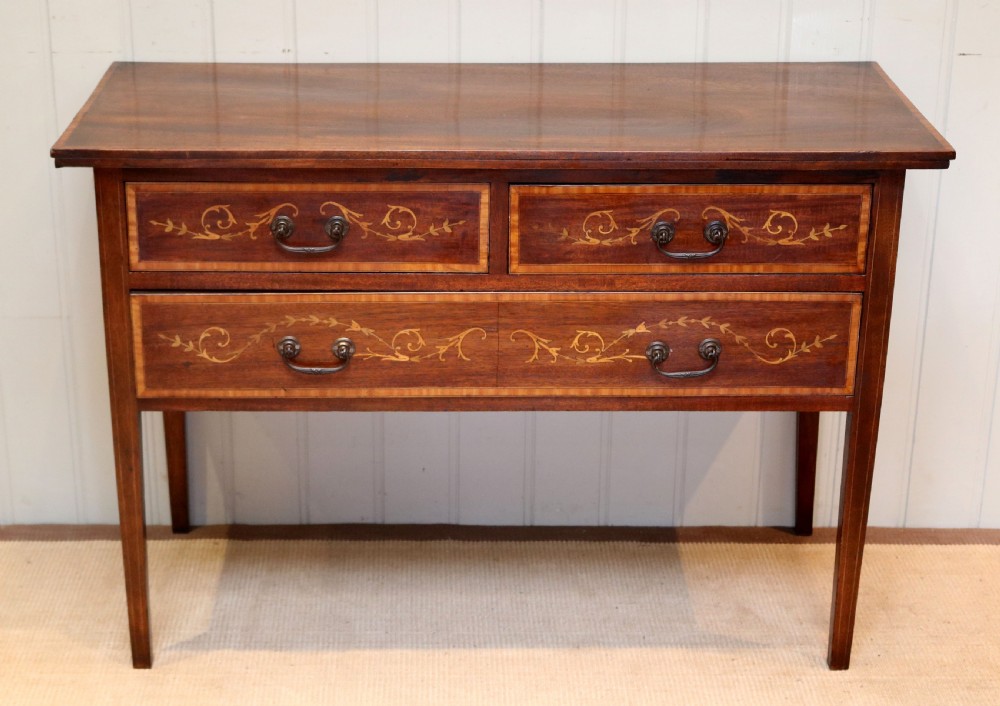 Edwardian Inlaid Side Cabinet View III