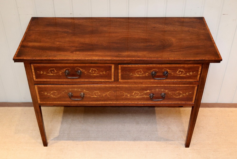 Edwardian Inlaid Side Cabinet View VIII