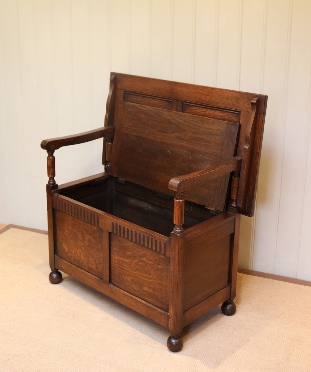 Oak Monks Bench View V