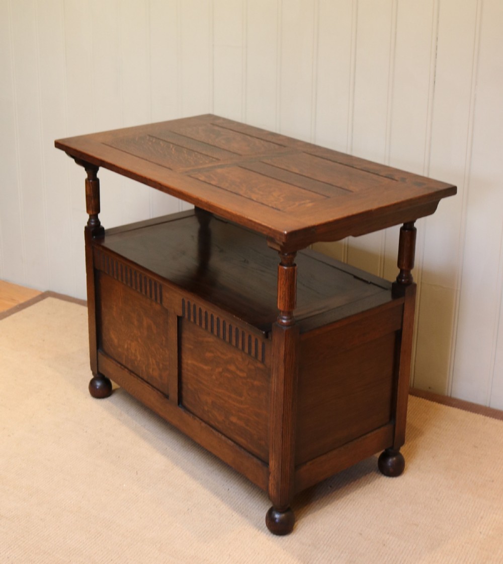 Oak Monks Bench View VI