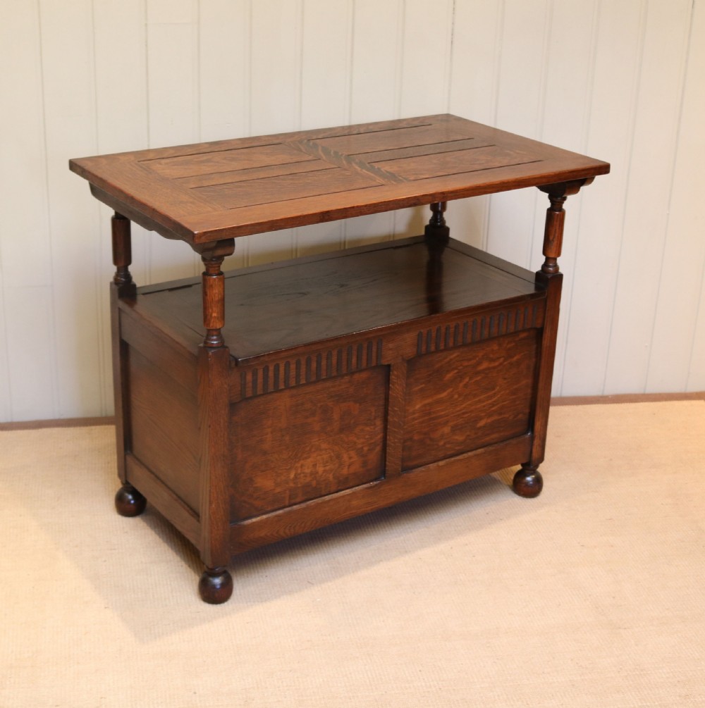 Oak Monks Bench View VII