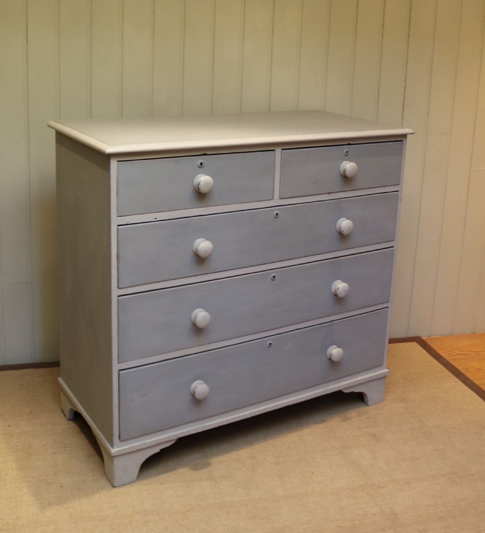 Large Painted Chest Of Drawers 