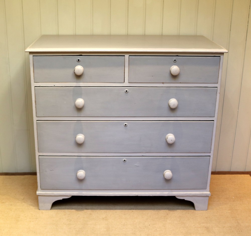 Large Painted Chest Of Drawers  View II