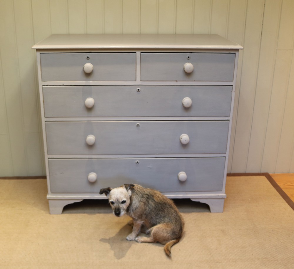 Large Painted Chest Of Drawers  View V