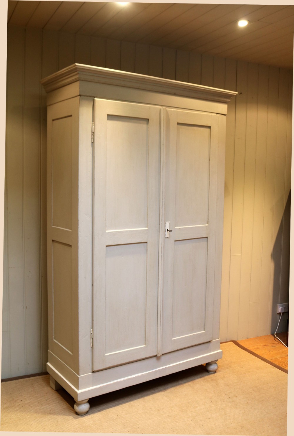 Large Painted Continental Wardrobe  View VIII
