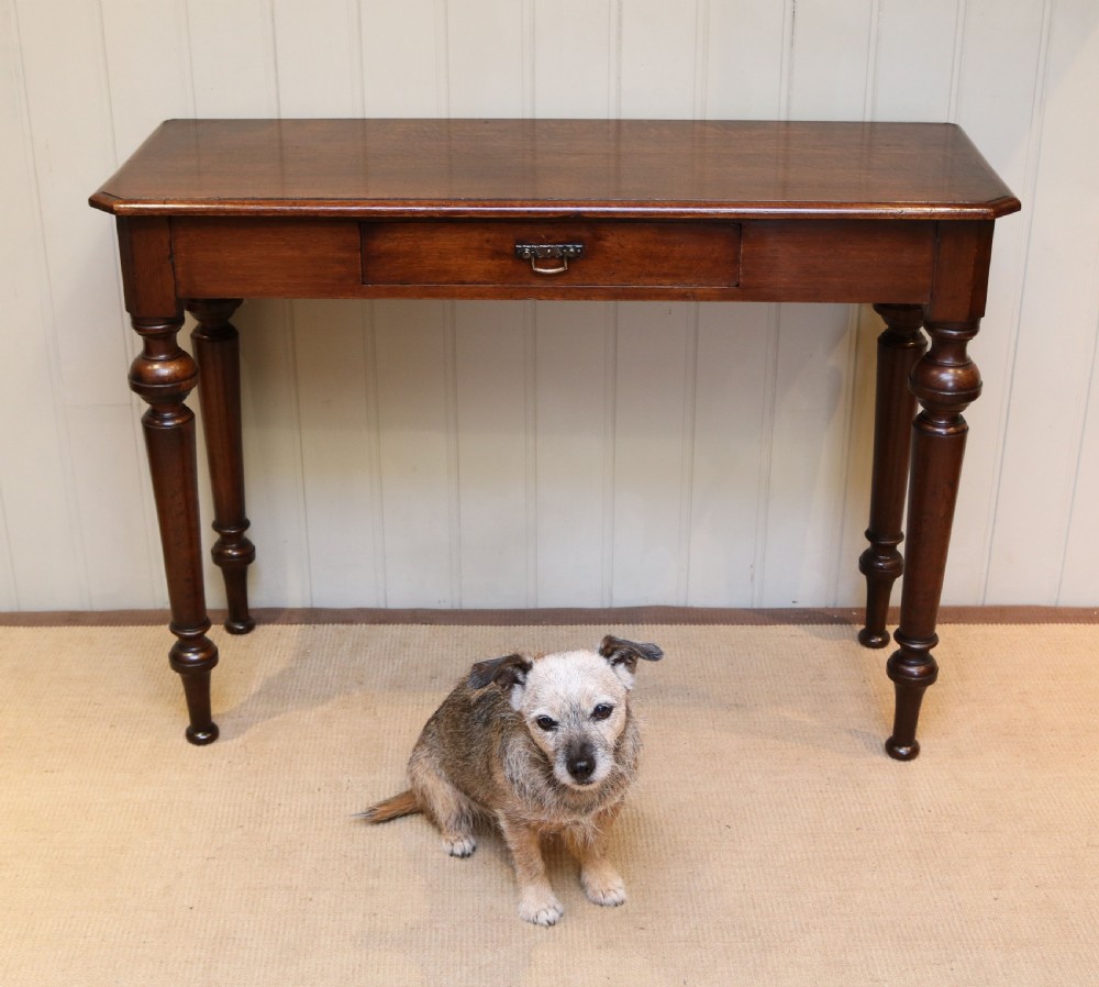 Victorian Oak Hall Table View V