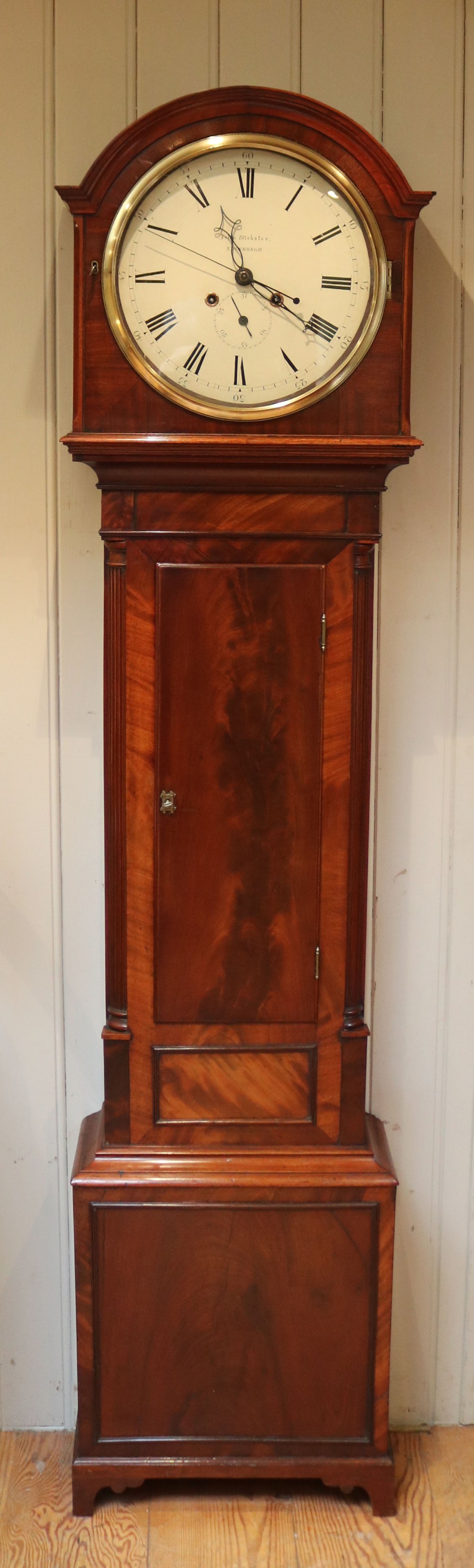 Small Scottish Domestic Regulator Longcase Clock (Scotland, c. 1830)