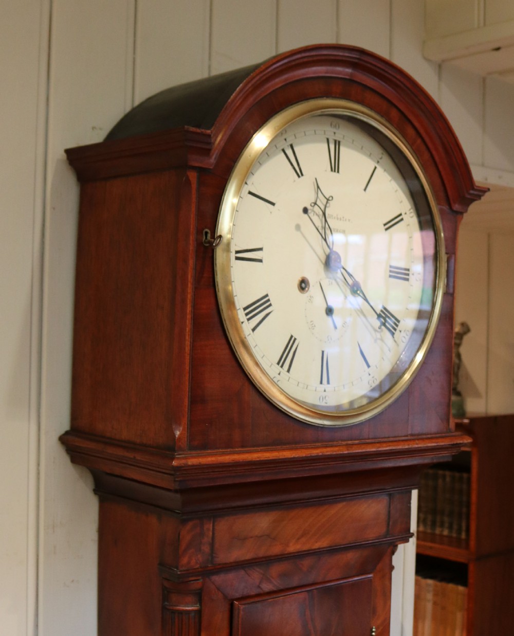 Small Scottish Domestic Regulator Longcase Clock (Scotland, c. 1830) View VI