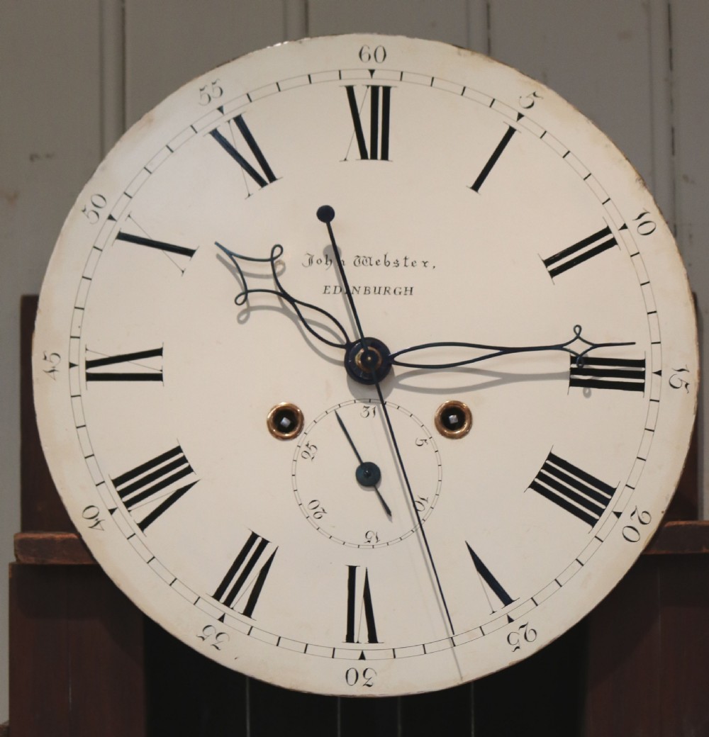 Small Scottish Domestic Regulator Longcase Clock (Scotland, c. 1830) View IX