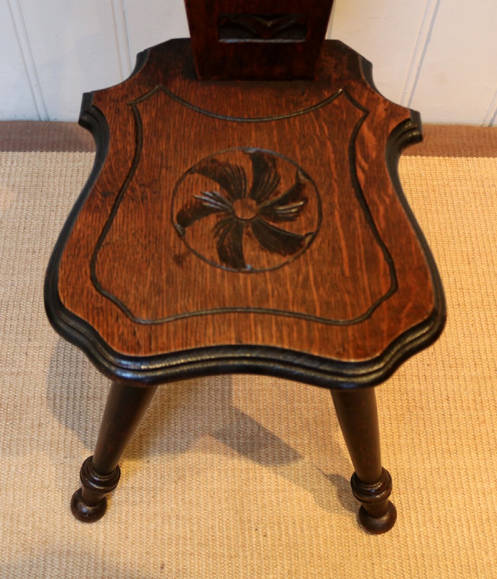 Solid Oak Spinning Chair View VII