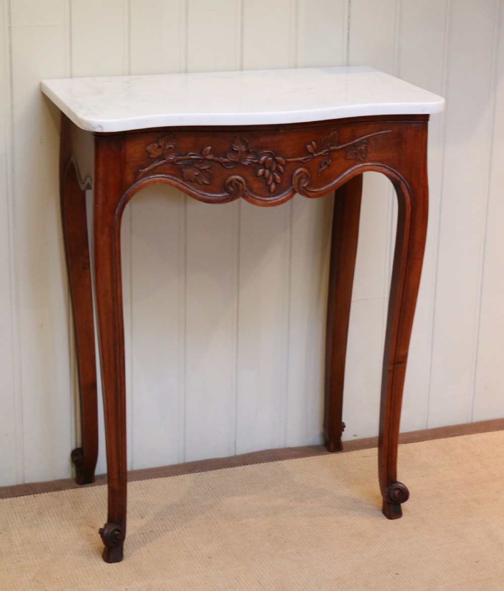 French Mid 19th Century Walnut Console Table View III