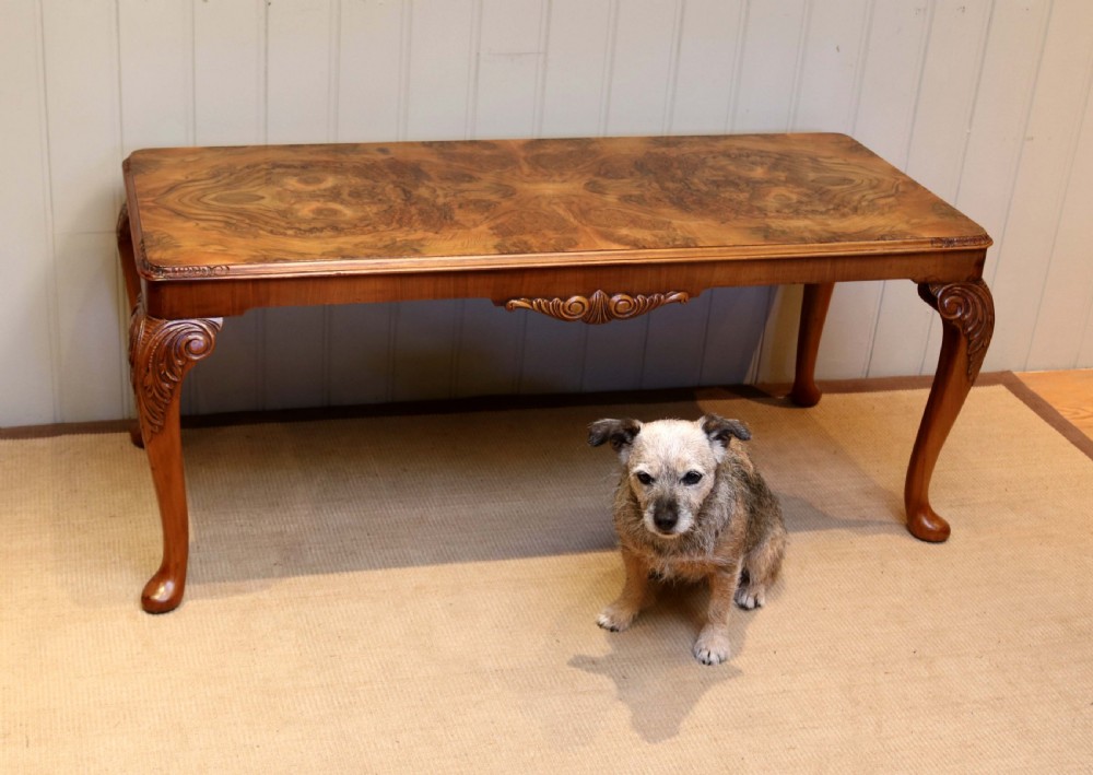 Walnut Long John Coffee Table View IV