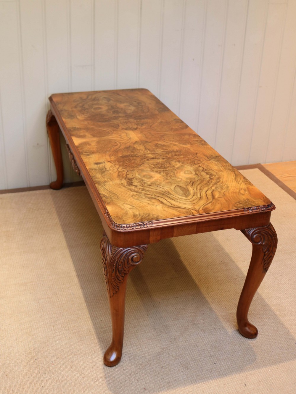 Walnut Long John Coffee Table View VII