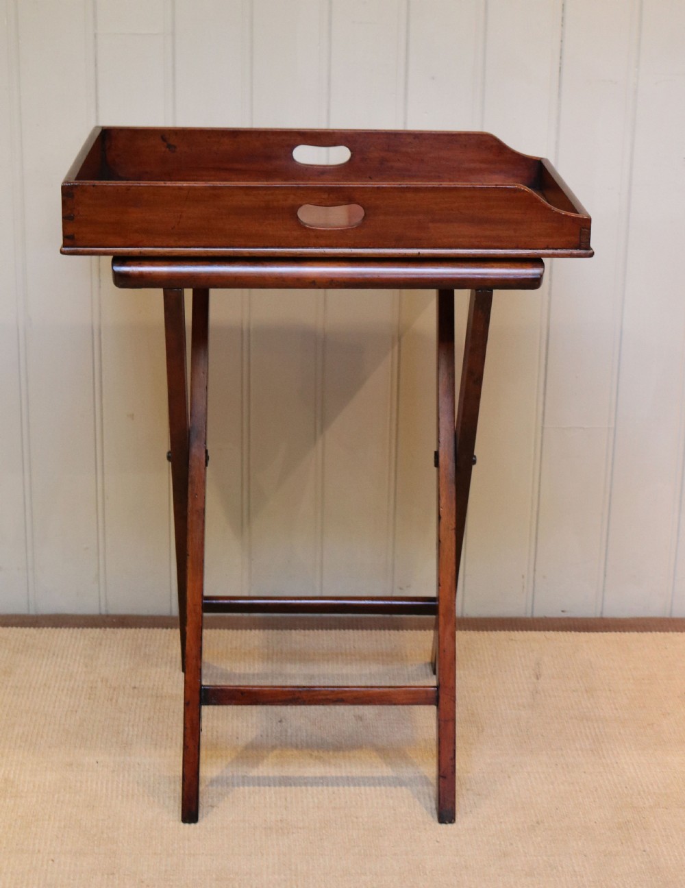 Late 19th Century Mahogany Butlers Tray 