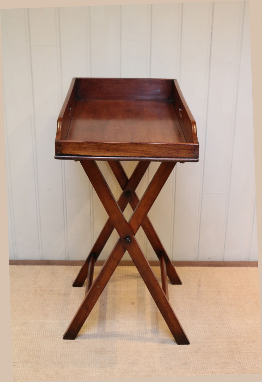 Late 19th Century Mahogany Butlers Tray  View III