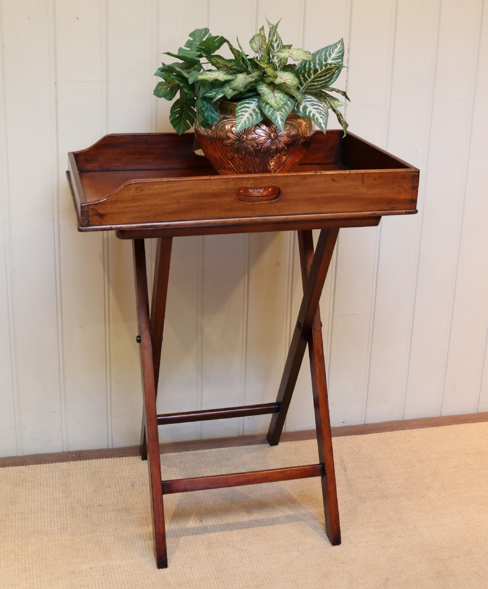 Late 19th Century Mahogany Butlers Tray  View V