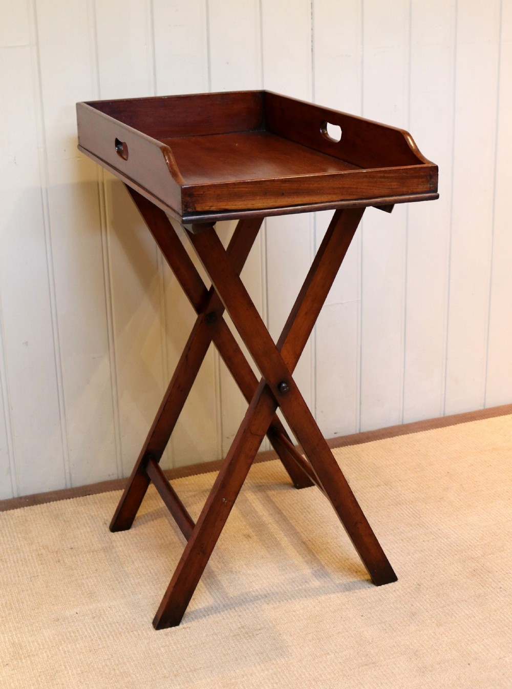 Late 19th Century Mahogany Butlers Tray  View VI