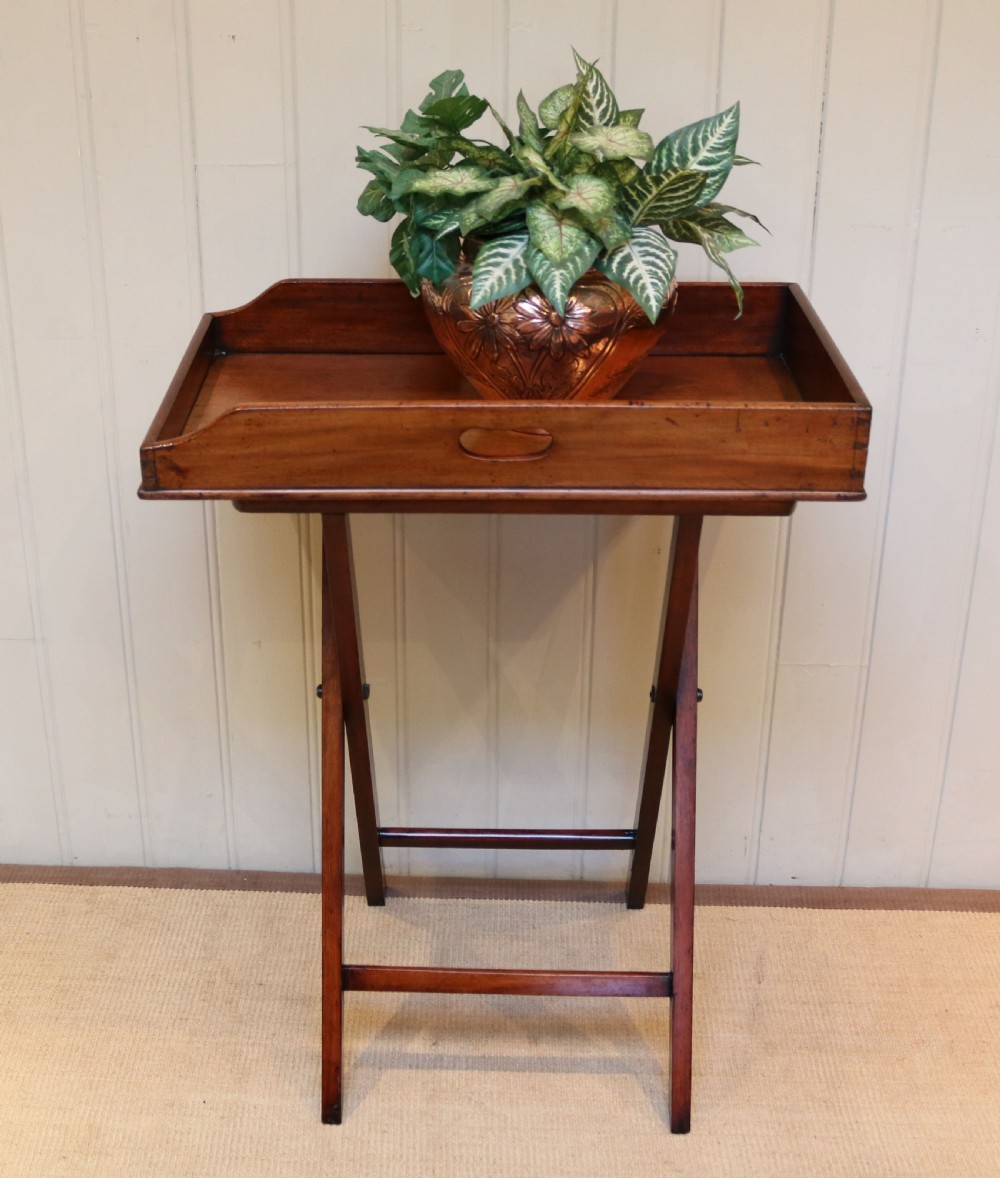 Late 19th Century Mahogany Butlers Tray  View VIII