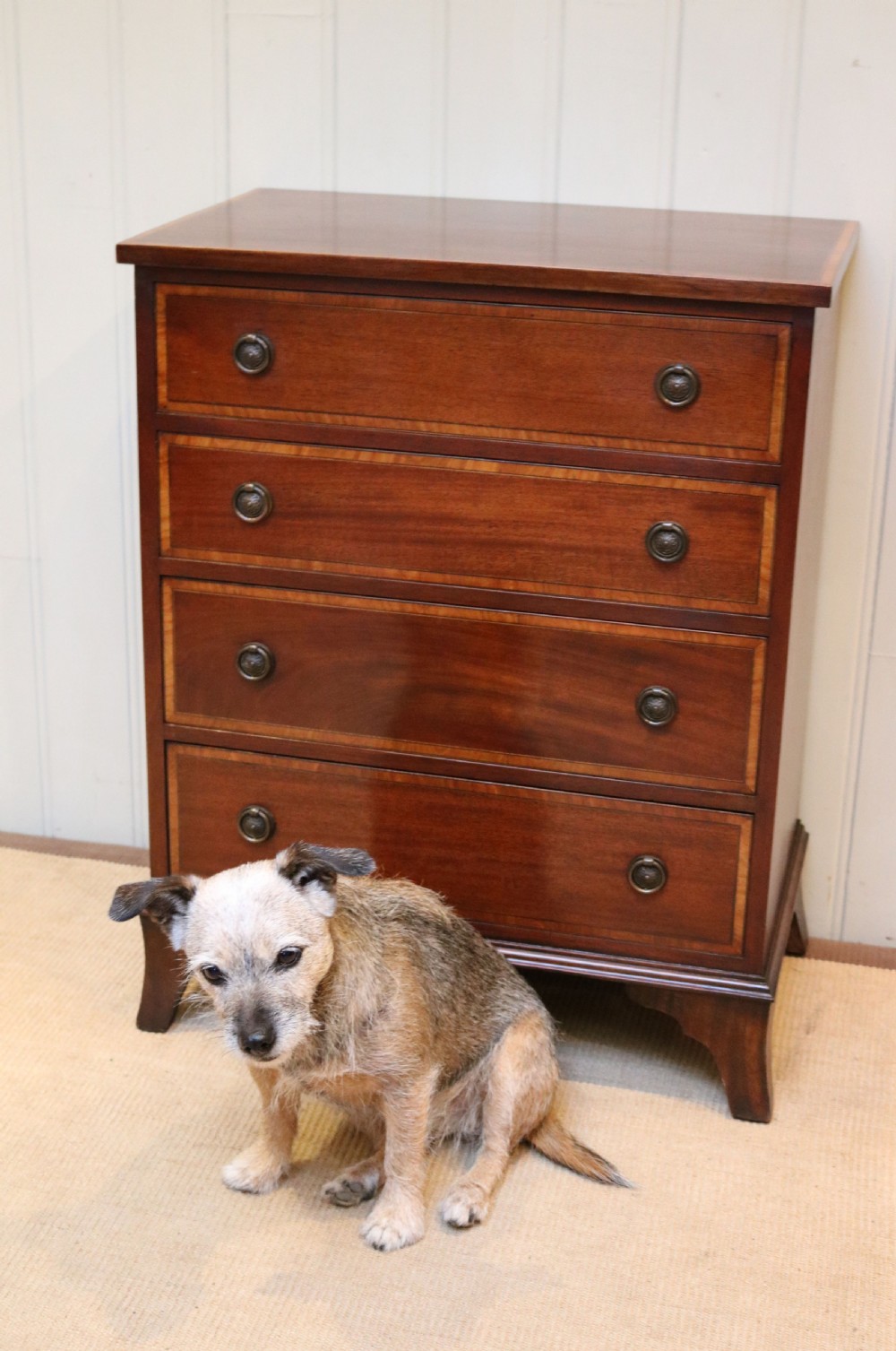 Inlaid Mahogany Chest Of Drawers  View III