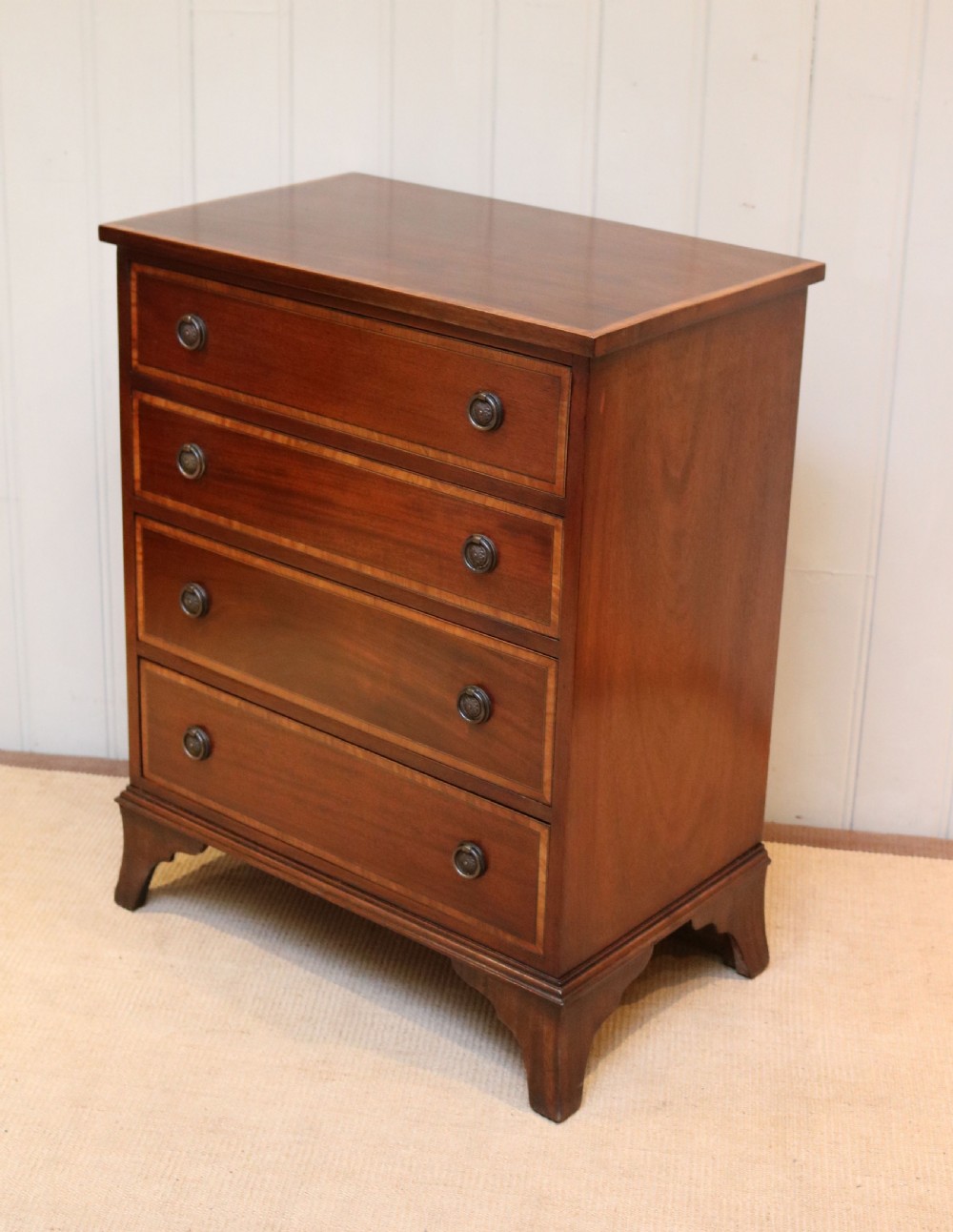 Inlaid Mahogany Chest Of Drawers  View VI