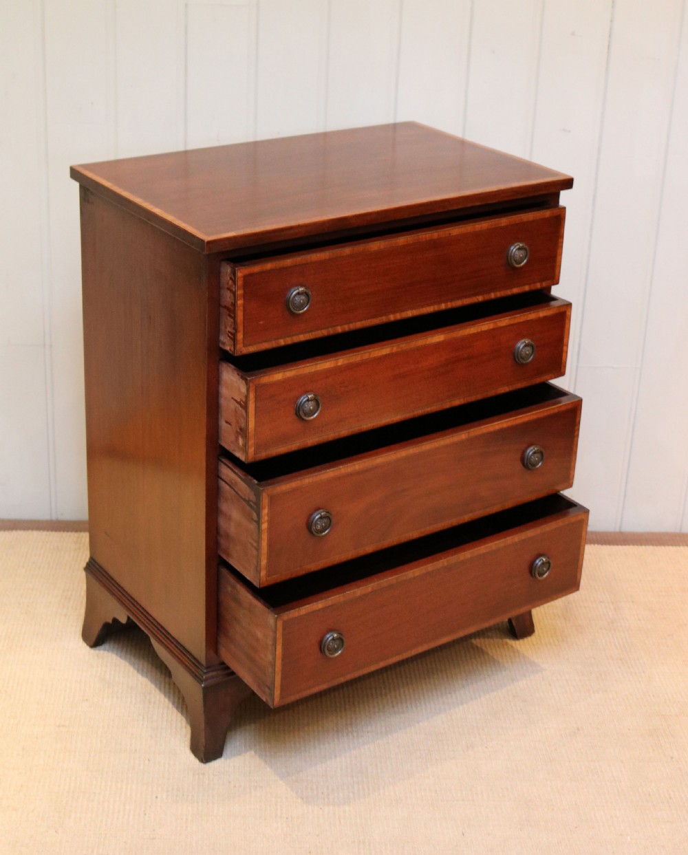 Inlaid Mahogany Chest Of Drawers  View VII
