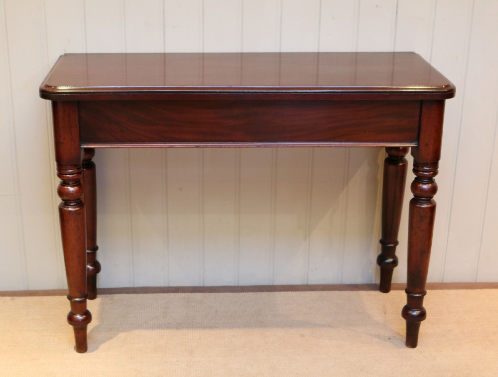 Victorian Mahogany Hall Table  View II