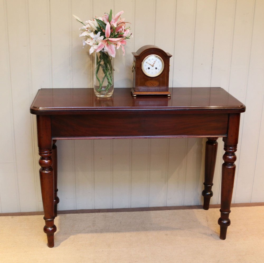 Victorian Mahogany Hall Table  View III