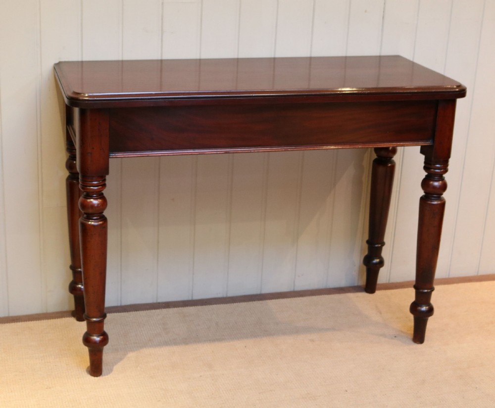 Victorian Mahogany Hall Table  View VI