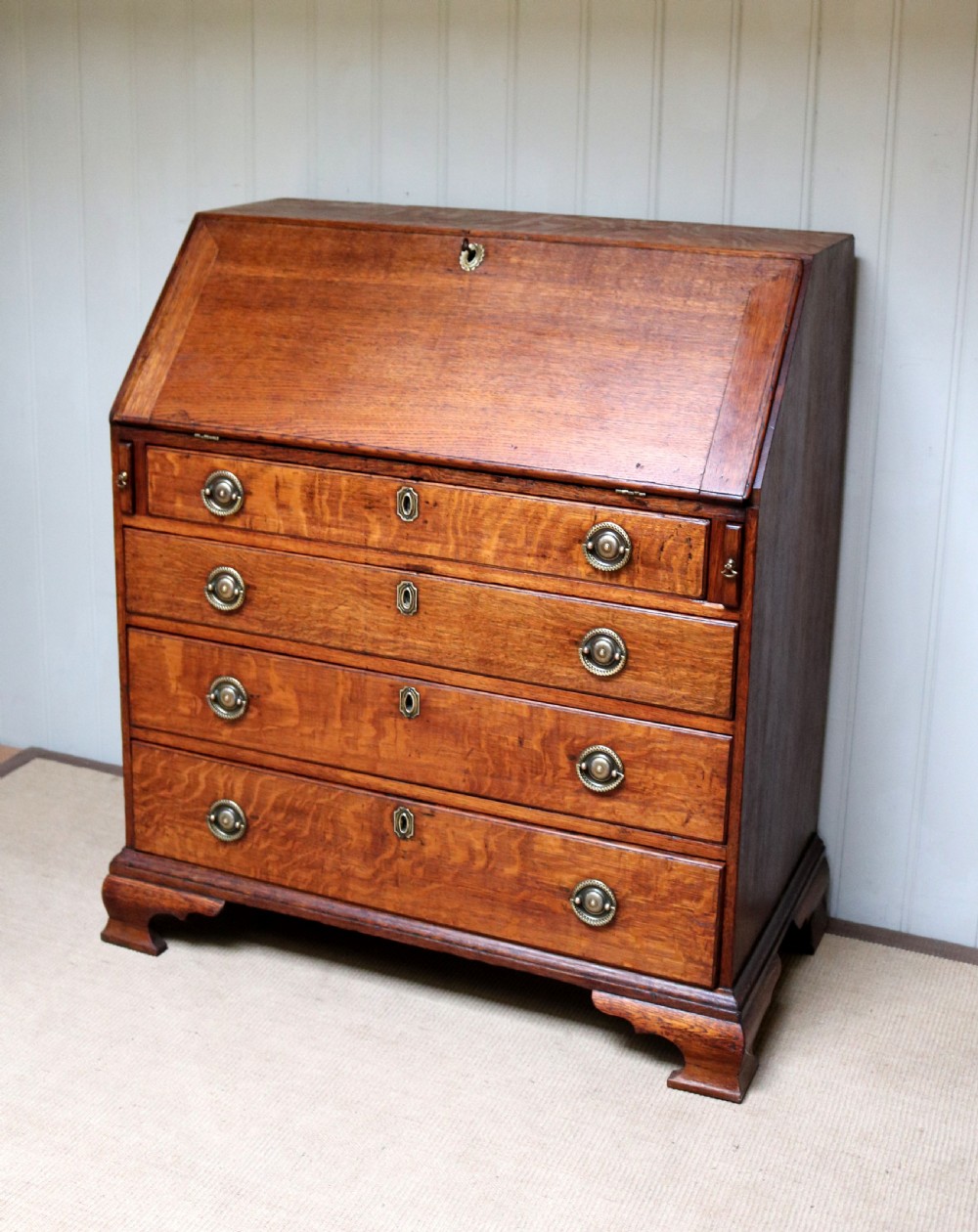 George III Oak Bureau  View II
