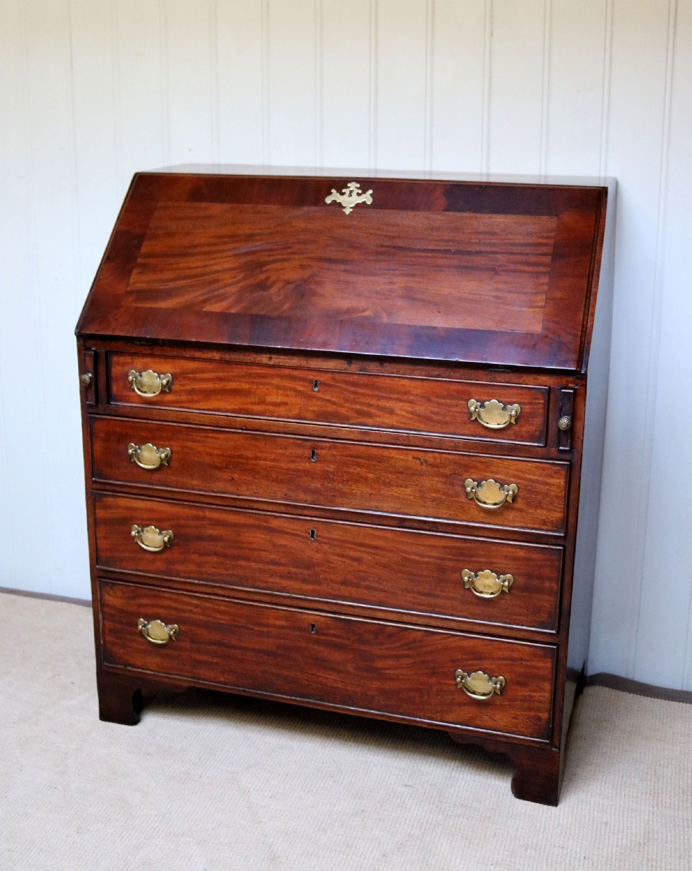 Georgian Mahogany Bureau