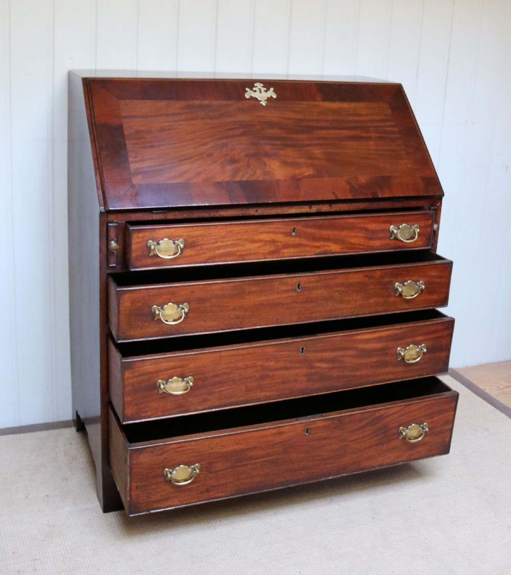 Georgian Mahogany Bureau View V