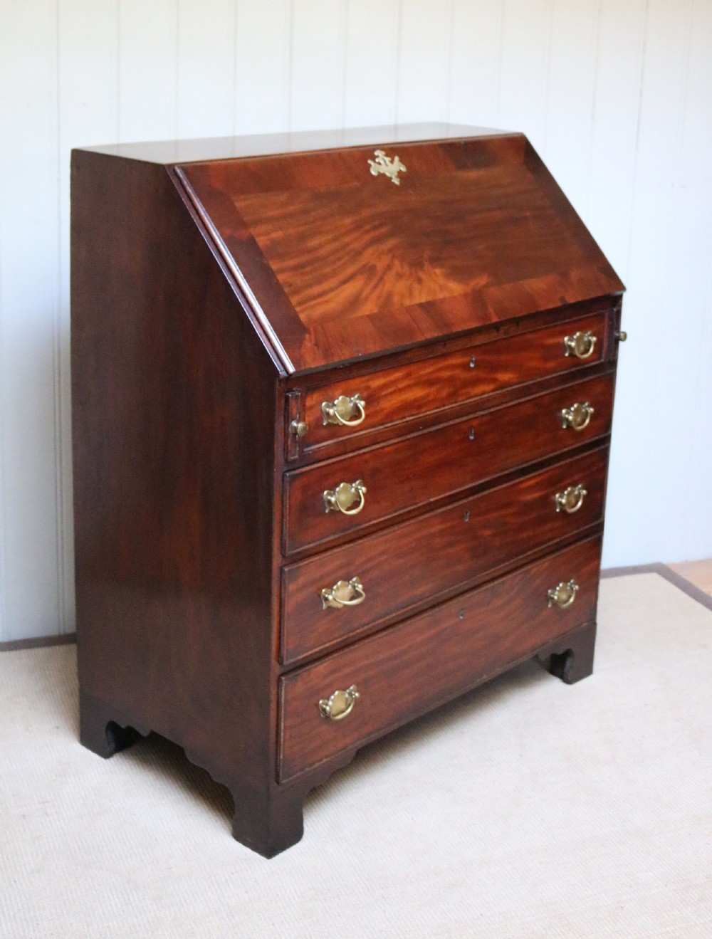 Georgian Mahogany Bureau View VI