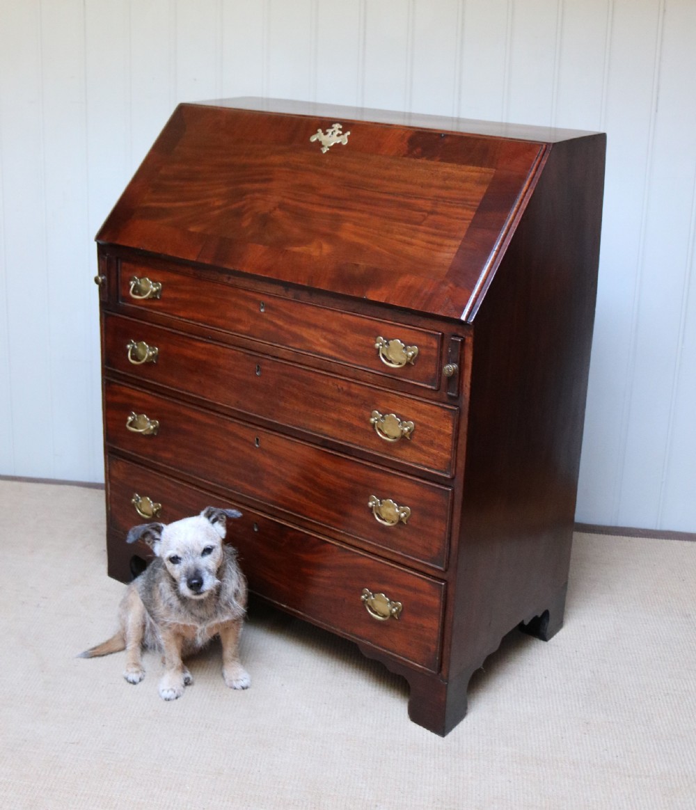 Georgian Mahogany Bureau View VII