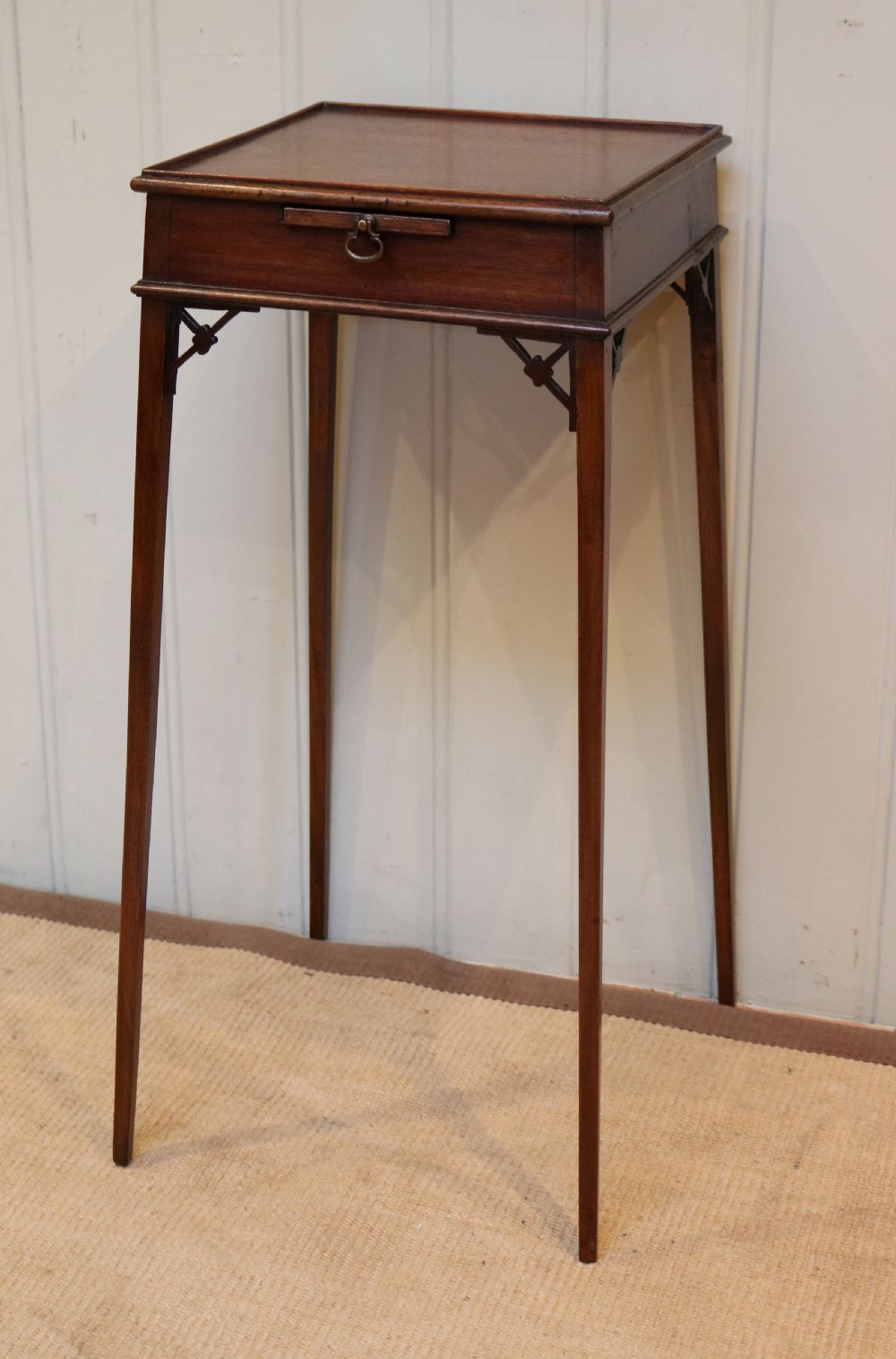 Tall Square Small Proportioned Occasional Table View II