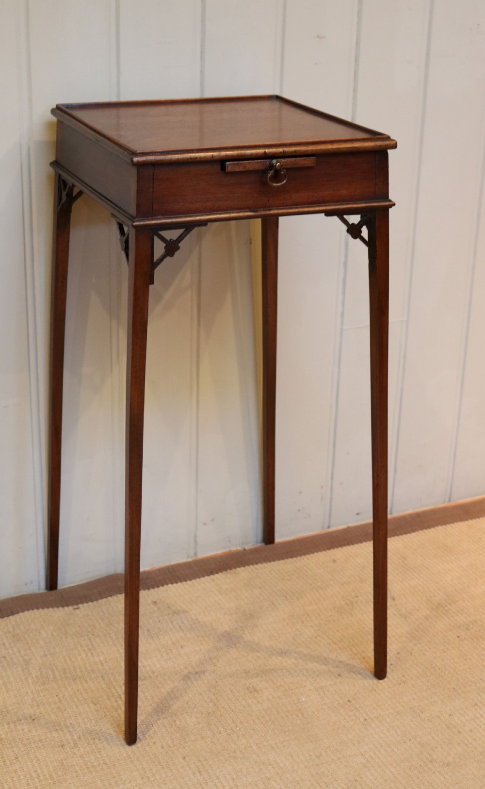 Tall Square Small Proportioned Occasional Table View III
