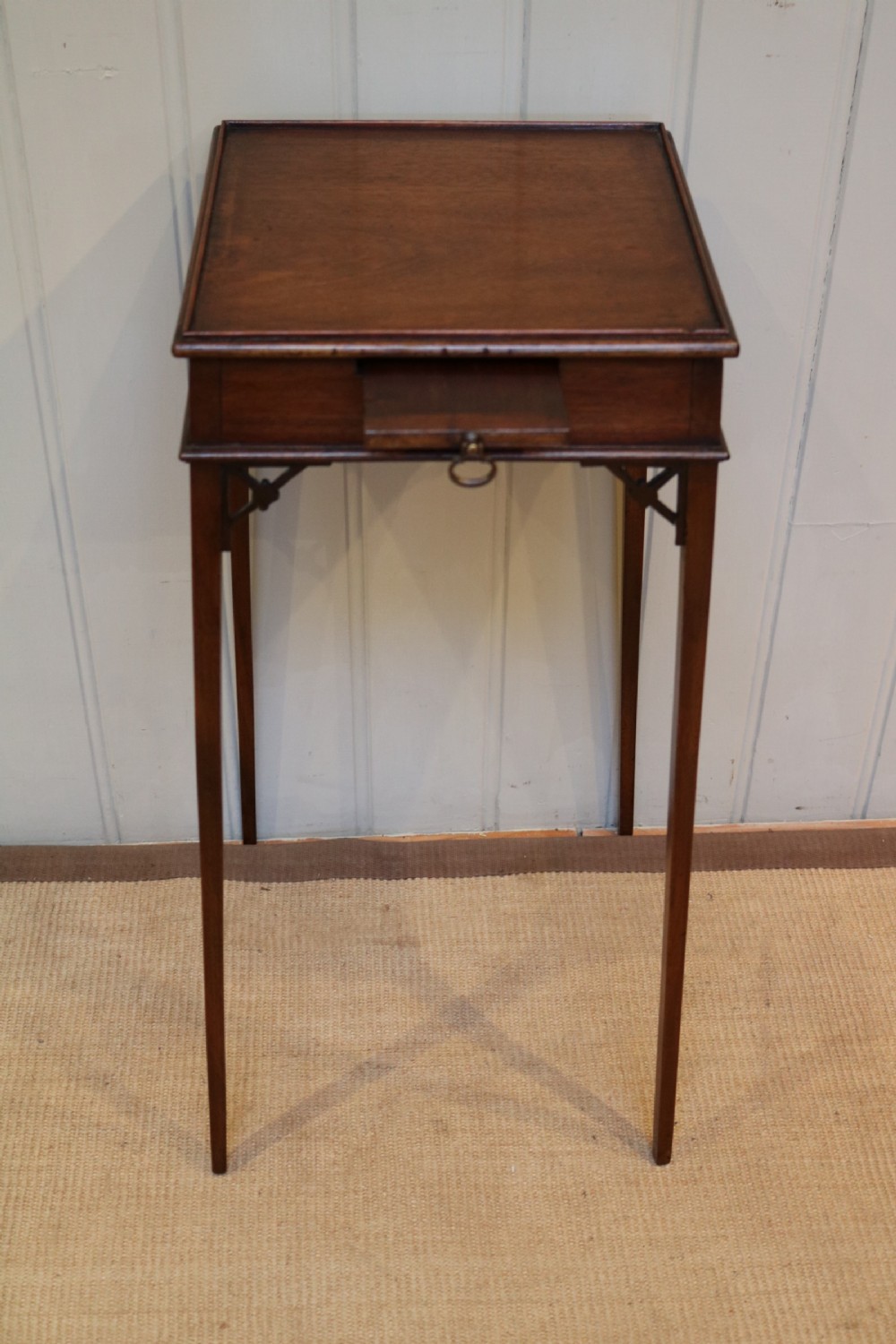 Tall Square Small Proportioned Occasional Table View V