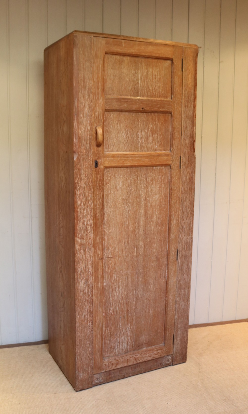 Single Limed Oak Wardrobe View VI