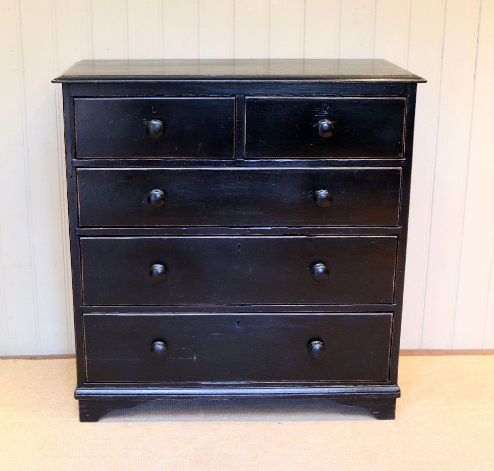 Victorian Painted Chest Of Drawers