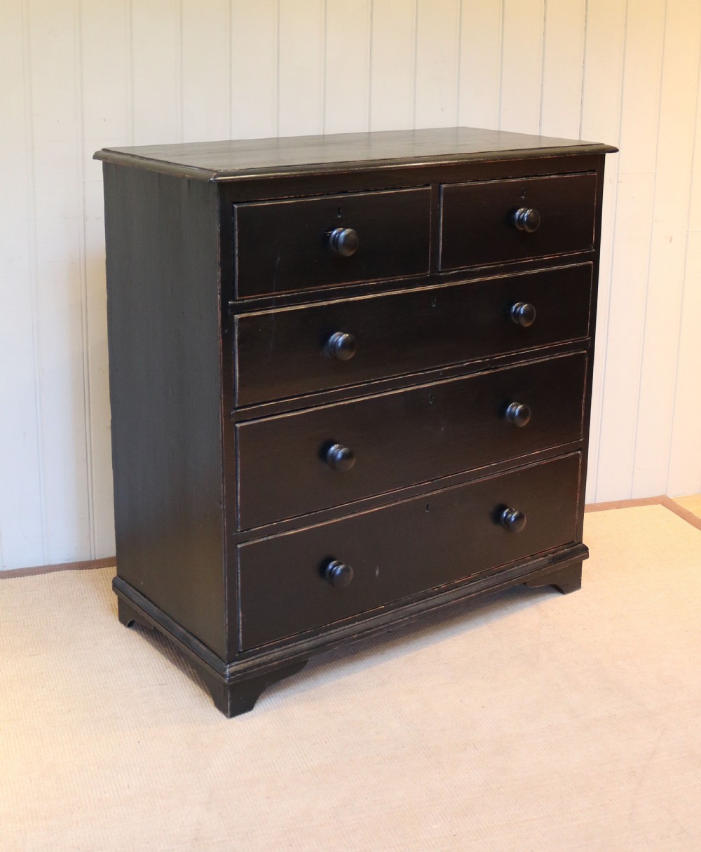 Victorian Painted Chest Of Drawers View V