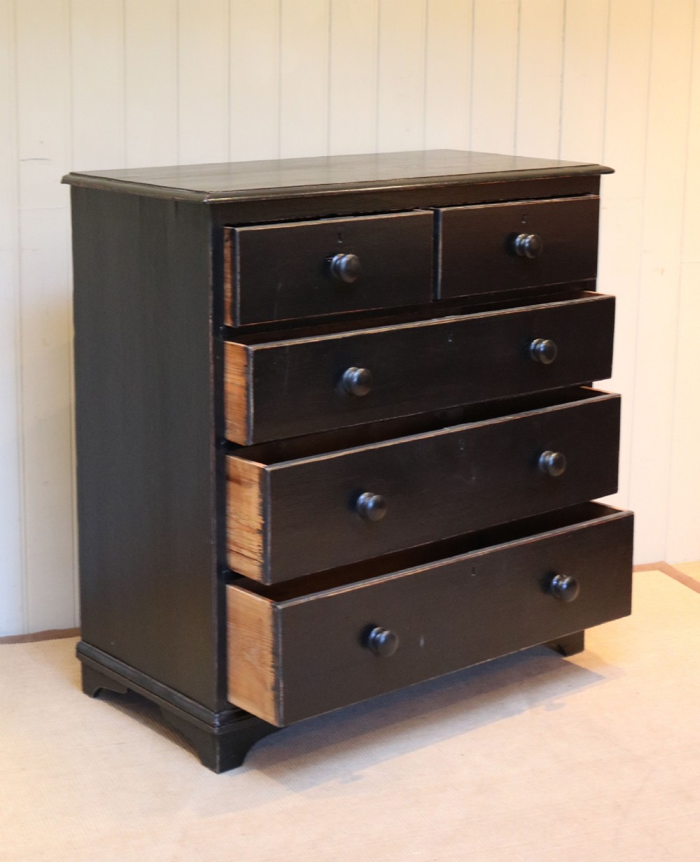 Victorian Painted Chest Of Drawers View VI