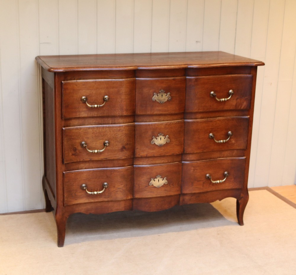 Large French Oak Chest Of Drawers  View II