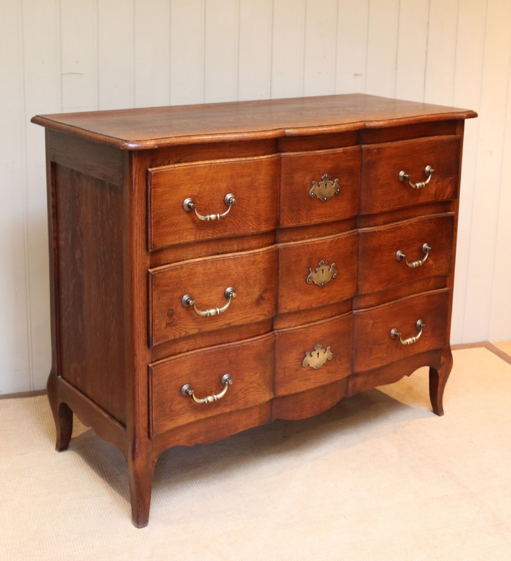 Large French Oak Chest Of Drawers  View IV